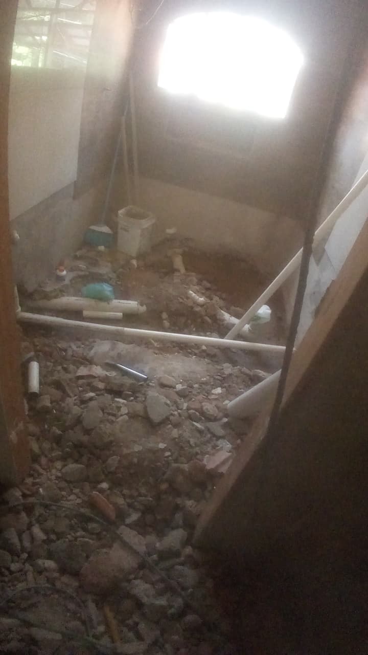 Banheiro antes da reforma